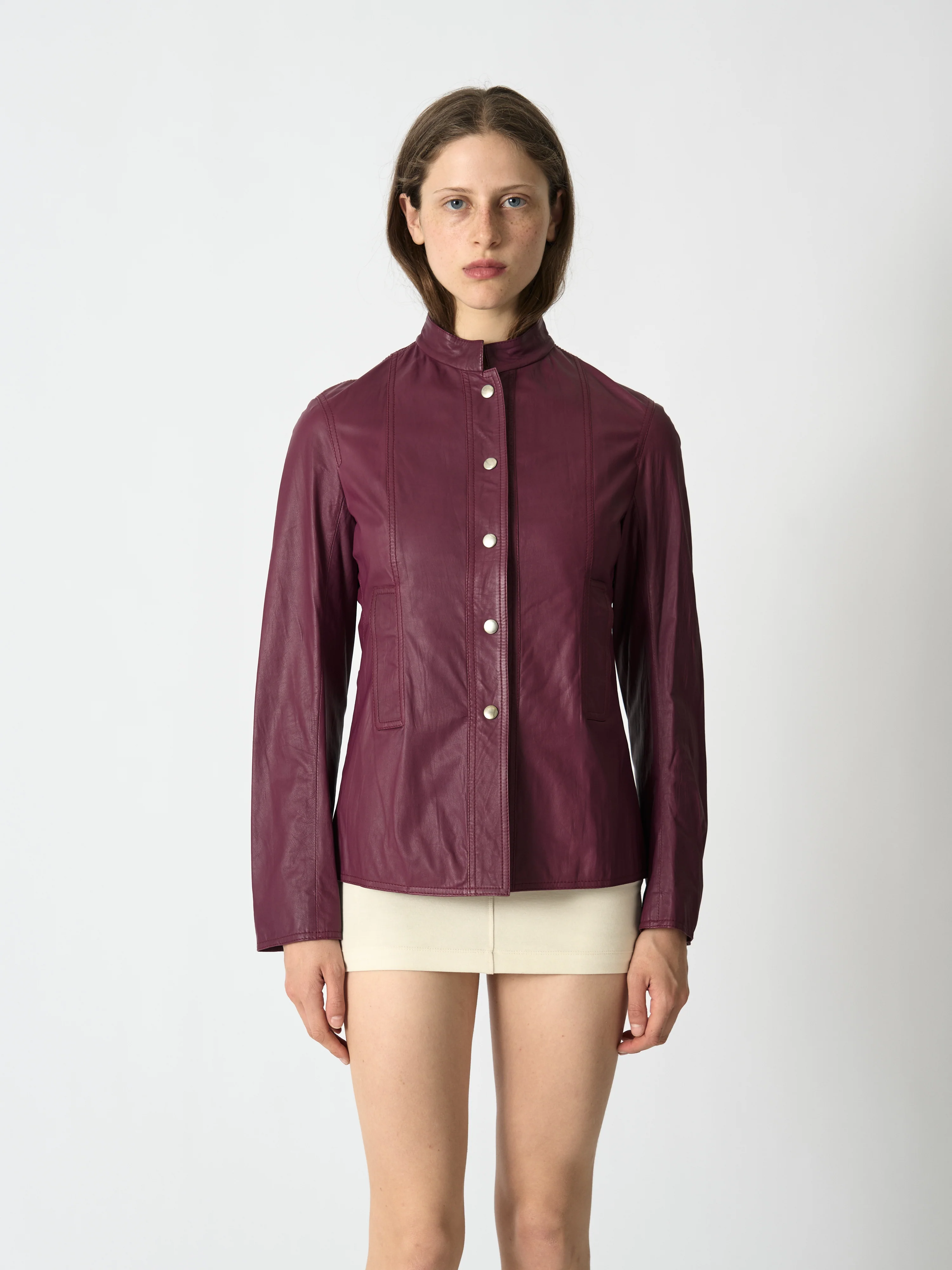 Leather Jacket - Jil Sander